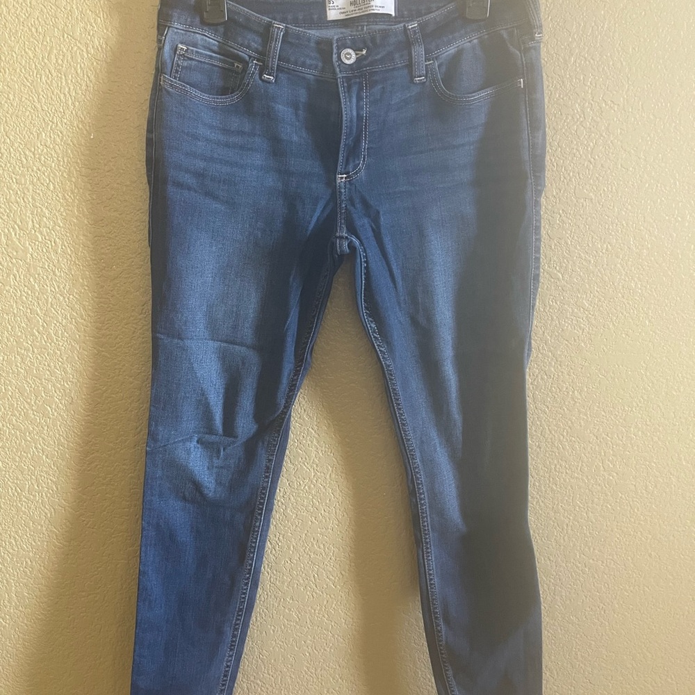 Hollister Skinny Blue Jeans Medium Wash